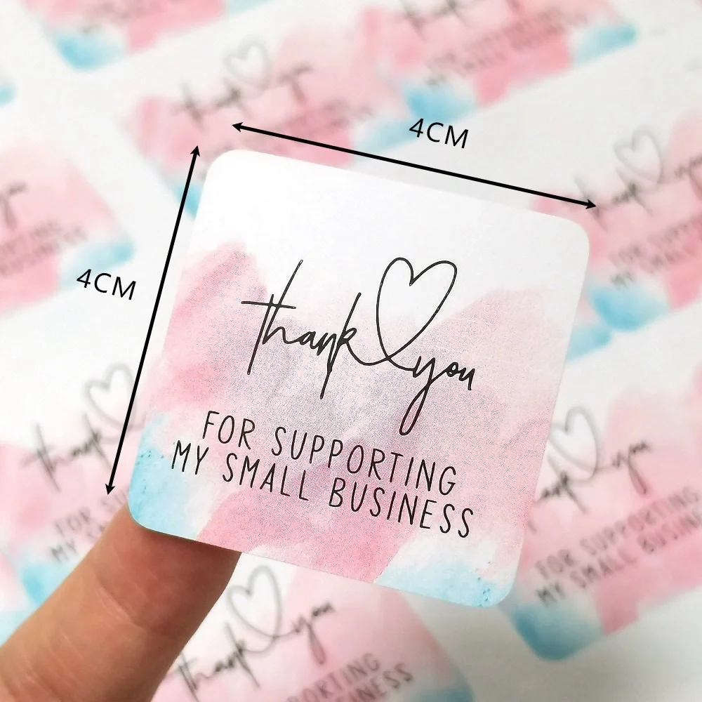 200pcs Thank You Stickers Set